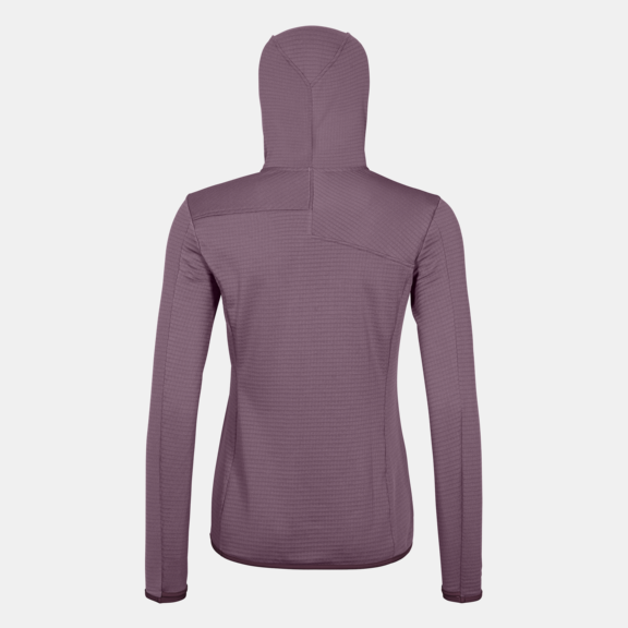 ORTOVOX FLEECE LIGHT GRID HOODED JKT W | Hoodies | ORTOVOX